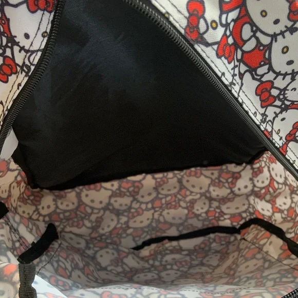 Hello Kitty Backpack with Red and White Design - Picture 5 of 6
